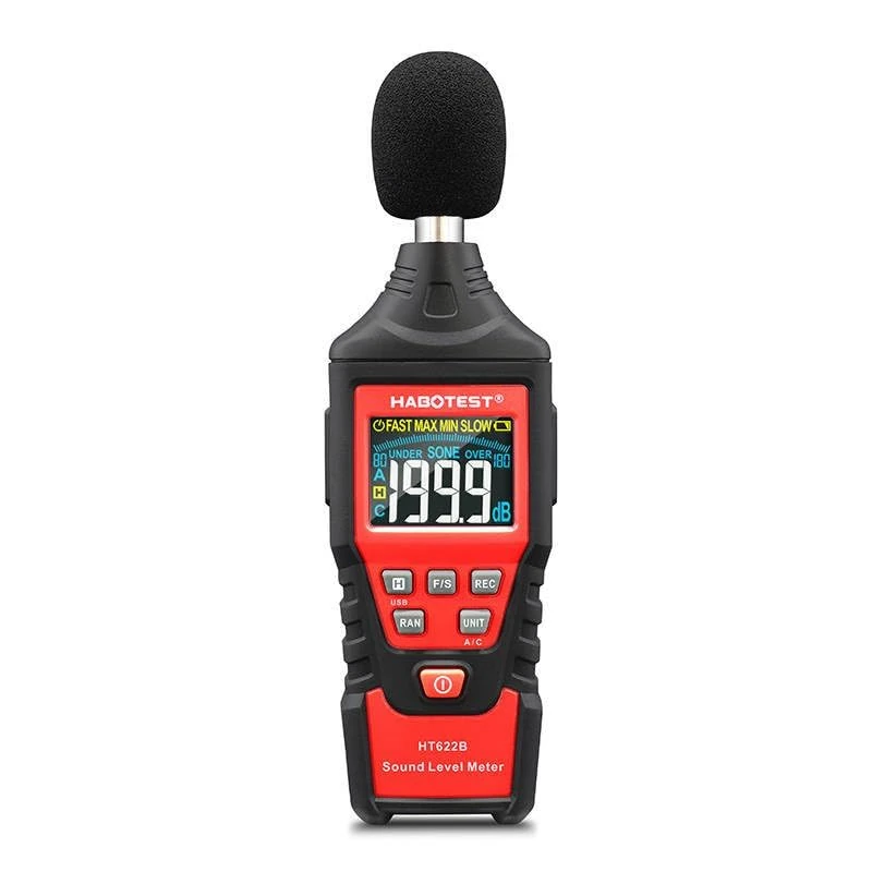 HABOTEST Digital Decibel Meter HT622B USB A/C