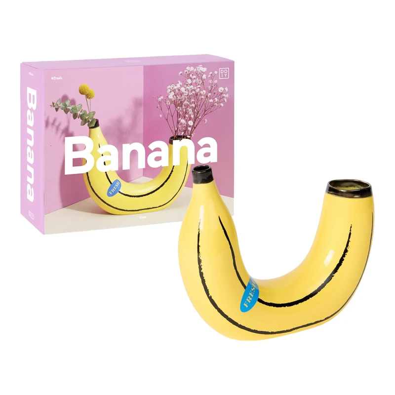 LUND-STOUGAARD DOIY Banana Vase (Dyvabanye) - Good Quality Home Decor