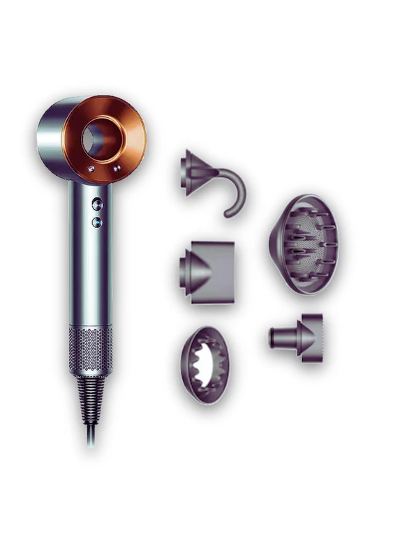 DYSON Supersonic Haartrockner HD07 - Nickel/Kupfer - Image 1