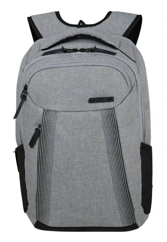 American Tourister Urban Groove UG15 - Laptop Backpack 15.6" (45 cm) - Business & School Backpack with Bottle Holder, Ergonomic, Smart Sleeve - 21L - Grey (Grey Melange)