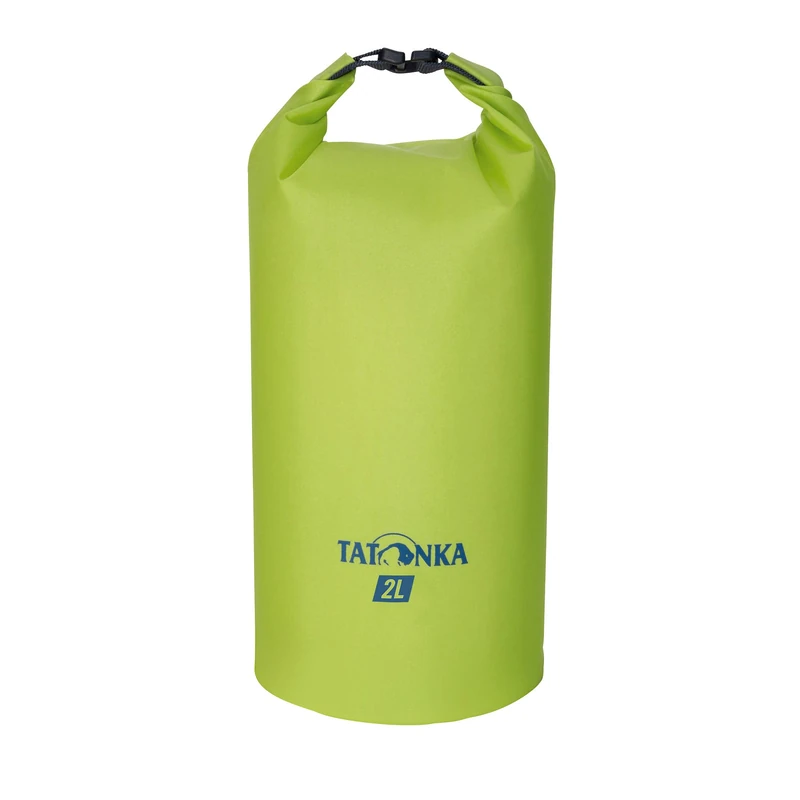 Tatonka WP Stuffbag Light 2L, 3.5L or 7L - Lightweight, Waterproof Packing Bag with Roll Closure and 2, 3.5 or 7 Litre Volume, Lime, 7 Liter, Ultra-Light and Waterproof Pack Sack with roll Closure