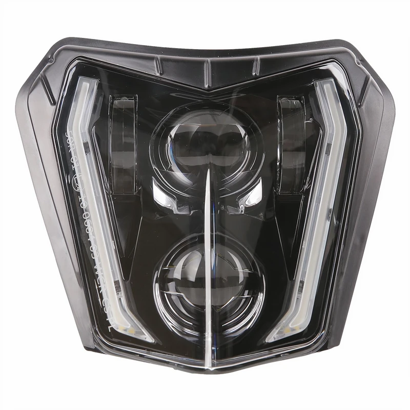 Maxtuned Headlight LED 'Shadow Blade' MXT Suitable for KTM SMC R/EXC/EXC - F 150/200/250/300 Year of Manufacture 2016-2022 Main Headlight