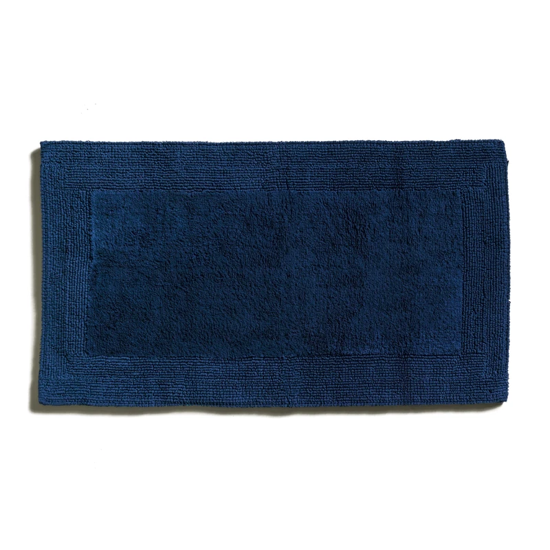 Möve Loft Tufted Bath Mat 60 x 100 cm 100% Cotton Deep Sea