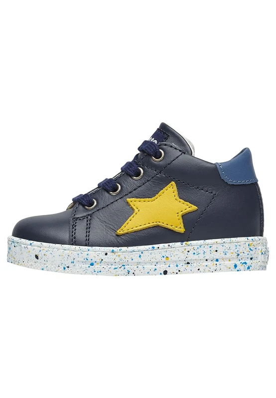 Falcotto Falcotto Sasha Crib Shoe, Navy Azure, 6 UK Child - Image 1