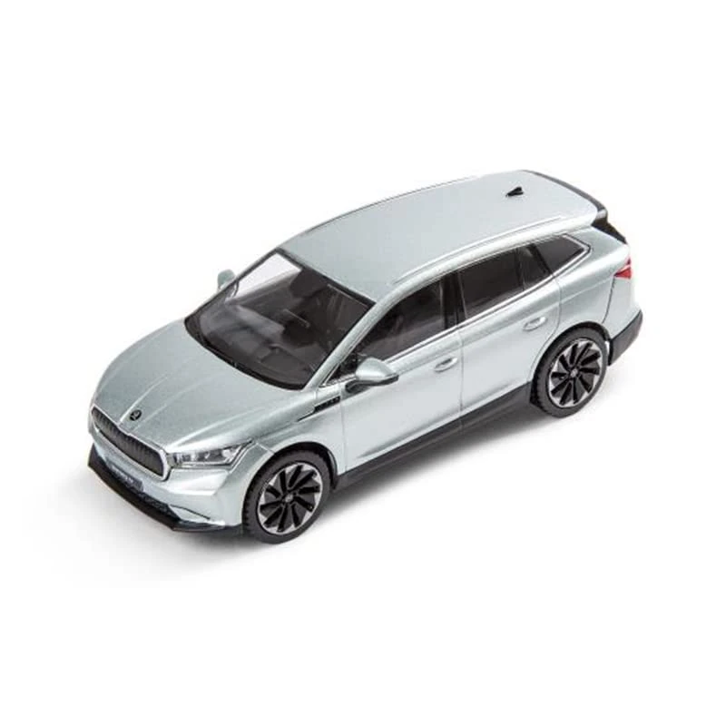 Skoda 5LA099300F7B ENYAQ iV Miniature 1:43 Scale Silver