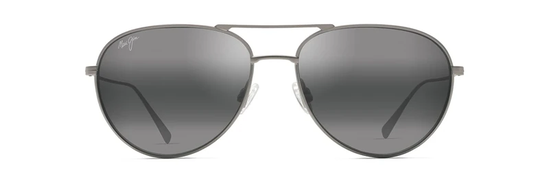 Maui Jim Unisex Sunglasses, Grey Walaka Matte Titaniu, Unica, Grey Walaka Matte Titaniu, One Size