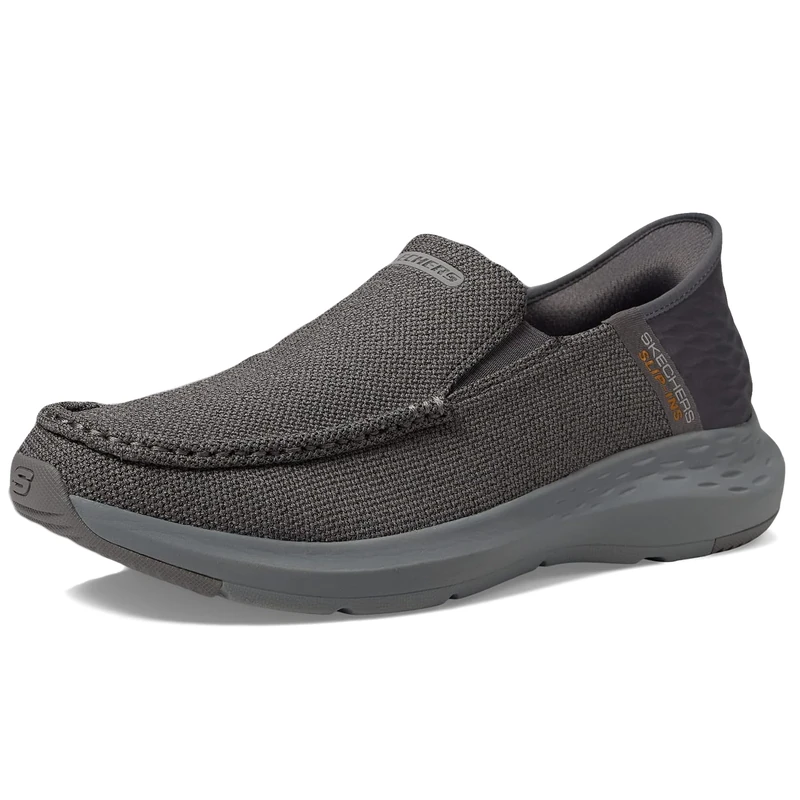 Skechers Men's Parson-Ralven with Slip-in Technology Loafer, Gray, 6 UK