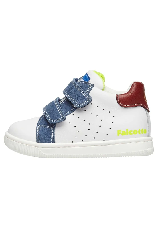 Falcotto Falcotto Kiner Vl Crib Shoe, White Azure, 3 UK Child