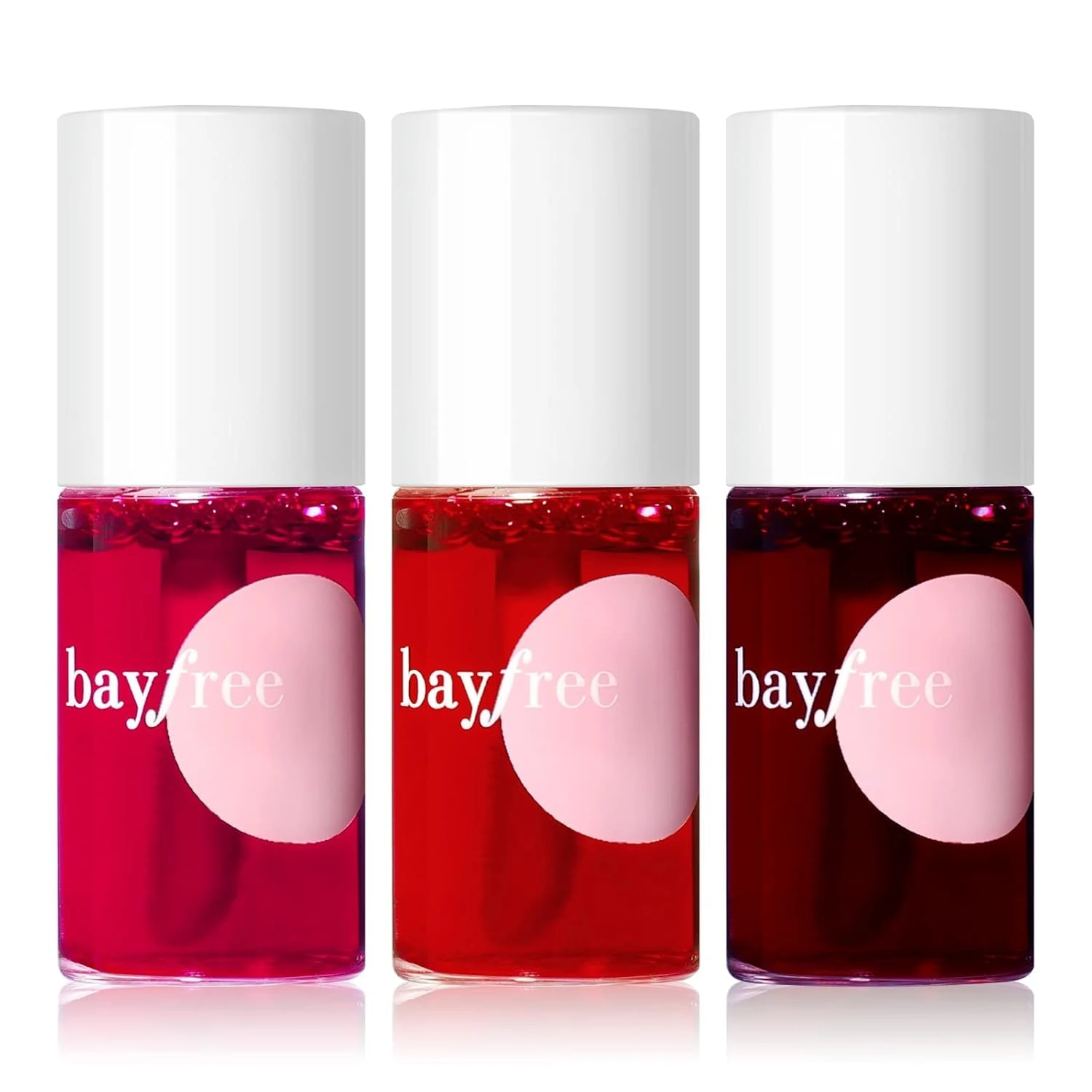 bayfree Lip Tint Stain Set, Lip Stain Long Lasting Waterproof, Lightweight, Non-sticky, Transfer-Proof, Matte Finish Lip Makeup (fruit platter)