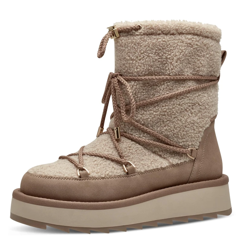 Tamaris Women's 1-1-26837-41Fashion Boots, camel, 6 UK