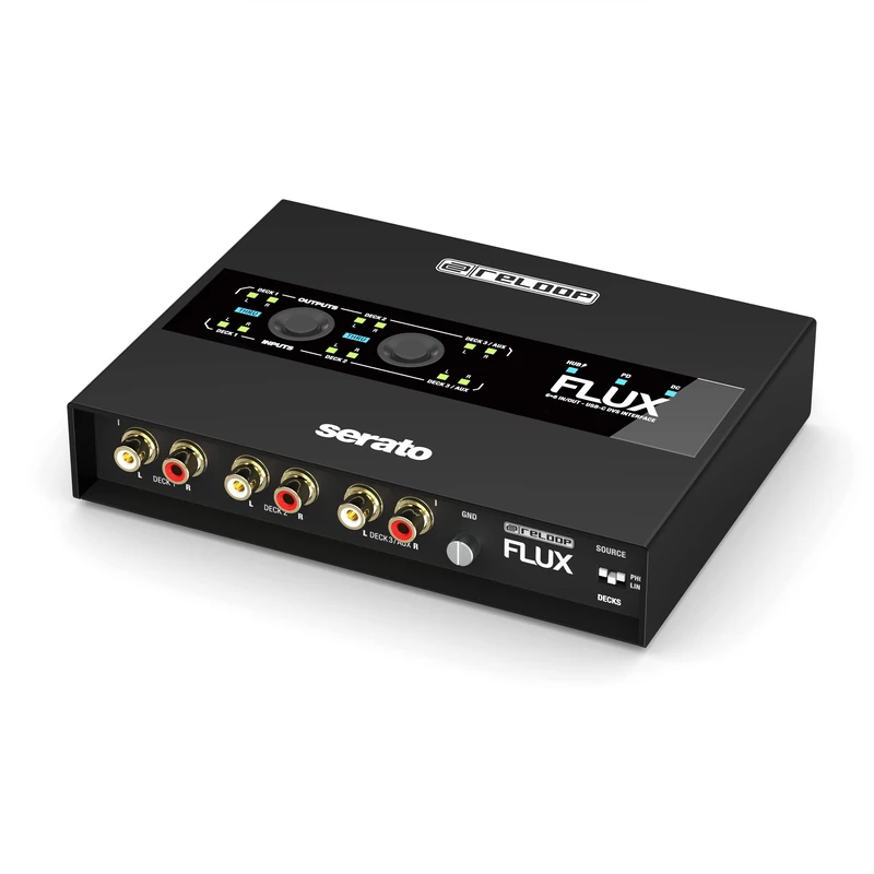 Reloop FLUX - DVS Interface f. Serato DJ Pro - Digital Vinyl System (DVS)