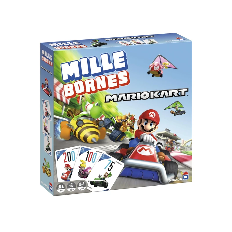 Dujardin Mille Bornes Mario Kart - Family Board Game