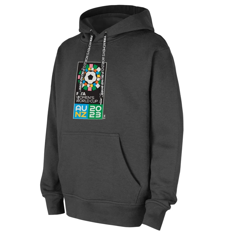 FIFA Official 2023 Women's Football World Cup Adult Event Hoodie, Charcoal, X-Large