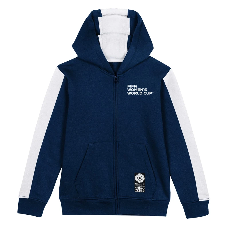 FIFA Official 2023 Women's Football World Cup Youth Team Zipped Hoodie, Argentina, Blue, 12-13 years