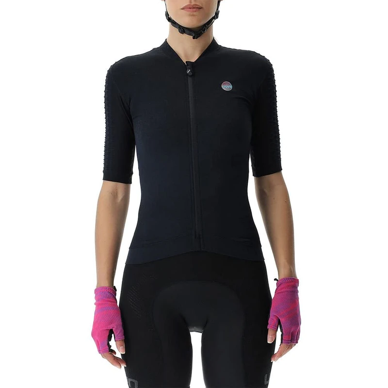 UYN O102665 Biking AIRWING OW Short_SL. T-Shirt Women's Black/Black L