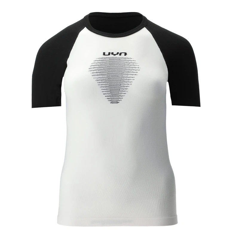 UYN O102554 Running Tempo Run OW Short_SL T-Shirt Women's White Black XS