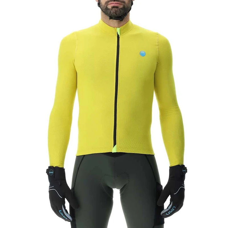 UYN O102423 Biking Lightspeed OW Long_SL T-Shirt Men's Gold/Black M