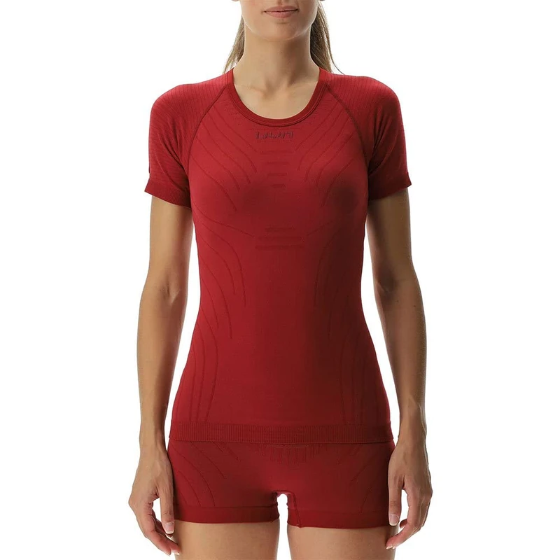 UYN U100169 MOTYON 2.0 UW SH_SL. T-Shirt Women's Sophisticated red XL