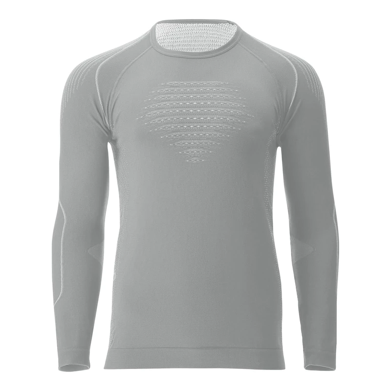 UYN U100263 EVOLUTYON Comfort UW LG_SL. T-Shirt Men's Nautical Grey/Pearl/Pearl XL