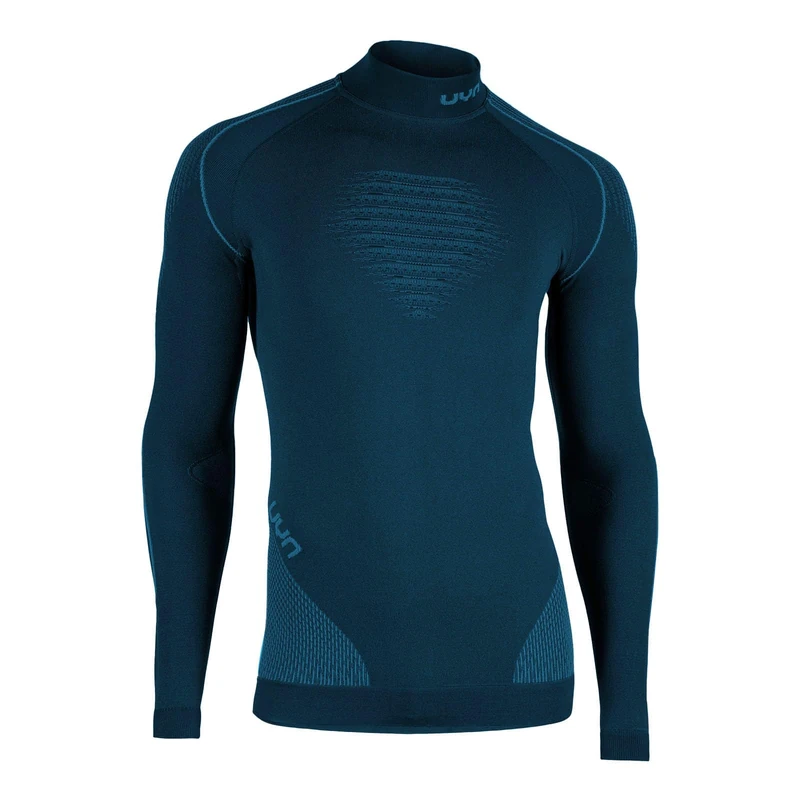 UYN U100033 EVOLUTYON UW LG_SL.Turtle Neck T-Shirt Men's Poseidon Blue/Blue/Blue M