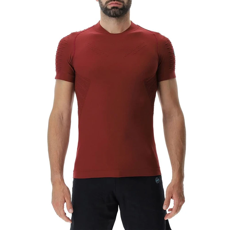 UYN O102023 Run FIT OW SH_SL T-Shirt Men's Cabernet XL