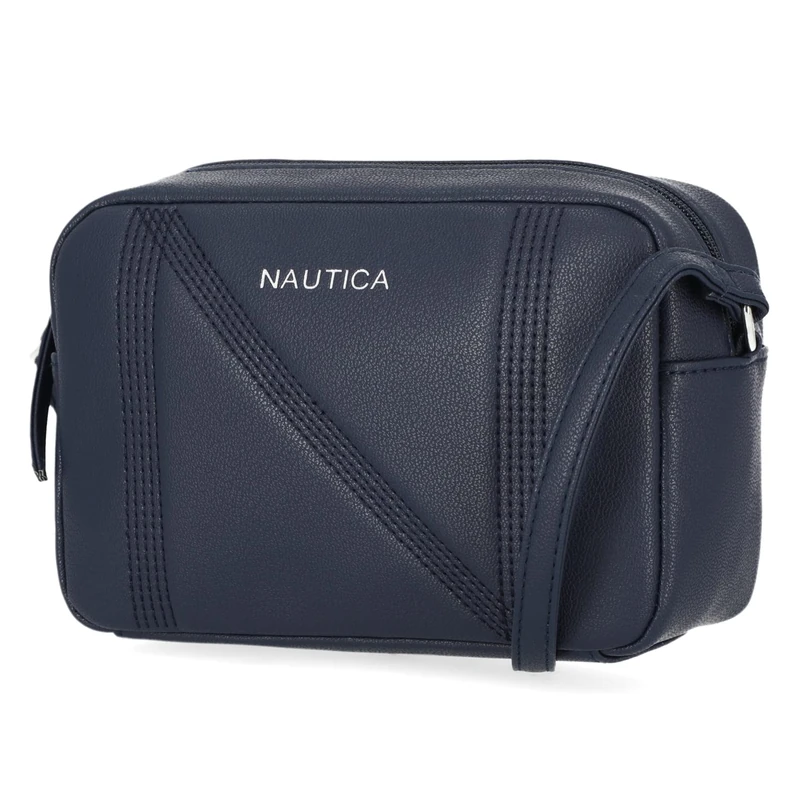 Nautica Women's Candid Camera Adjustable Crossbody, Indigo, One Size
