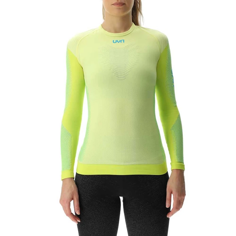 UYN O102431 Running PB42 OW Long_SL T-Shirt Women's Lime Yellow/Sulfur Spring L