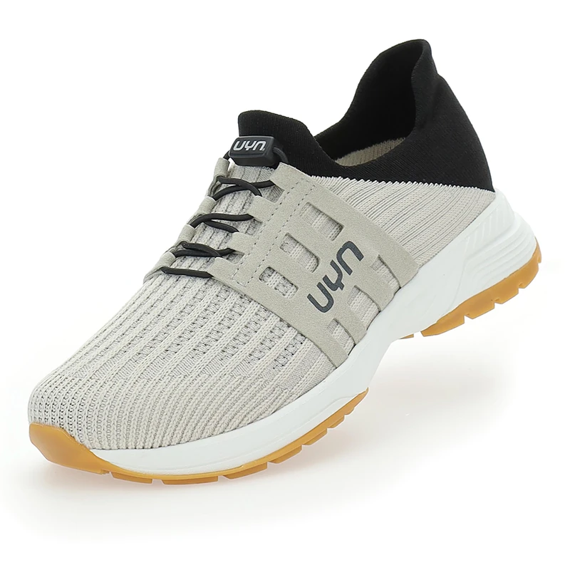 UYN Y100191 Haru Sneaker Female Pearl Grey/Black UK 4.5 - Image 1