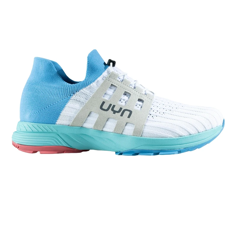 UYN Y100208 Washi Xc Turquoise Sole Sneaker Female White/Blue UK 7