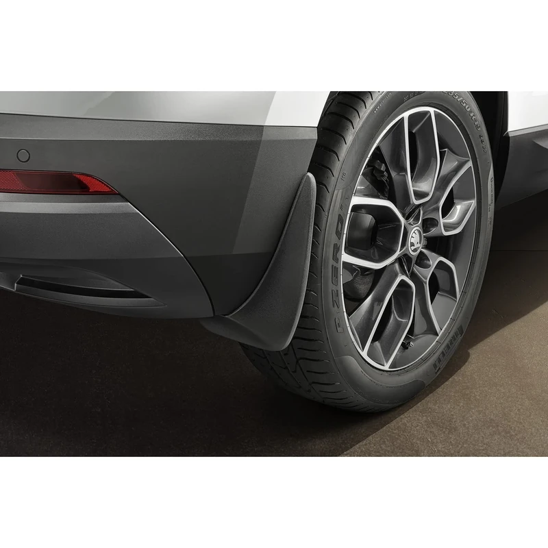 Skoda 57A075101 Rear Mud Flaps only up to production date 28/02/2022, not for facelift