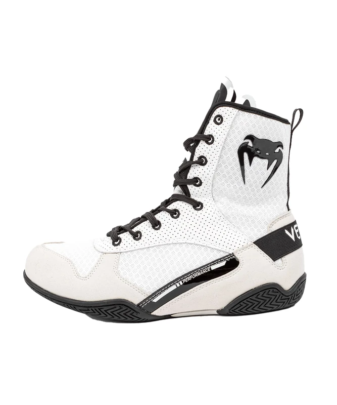 Venum, Elite Boxing Shoes, Men's, 38, White/Black