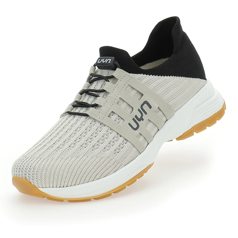 UYN Y100191 Haru Sneaker Female Pearl Grey/Black UK 8.5