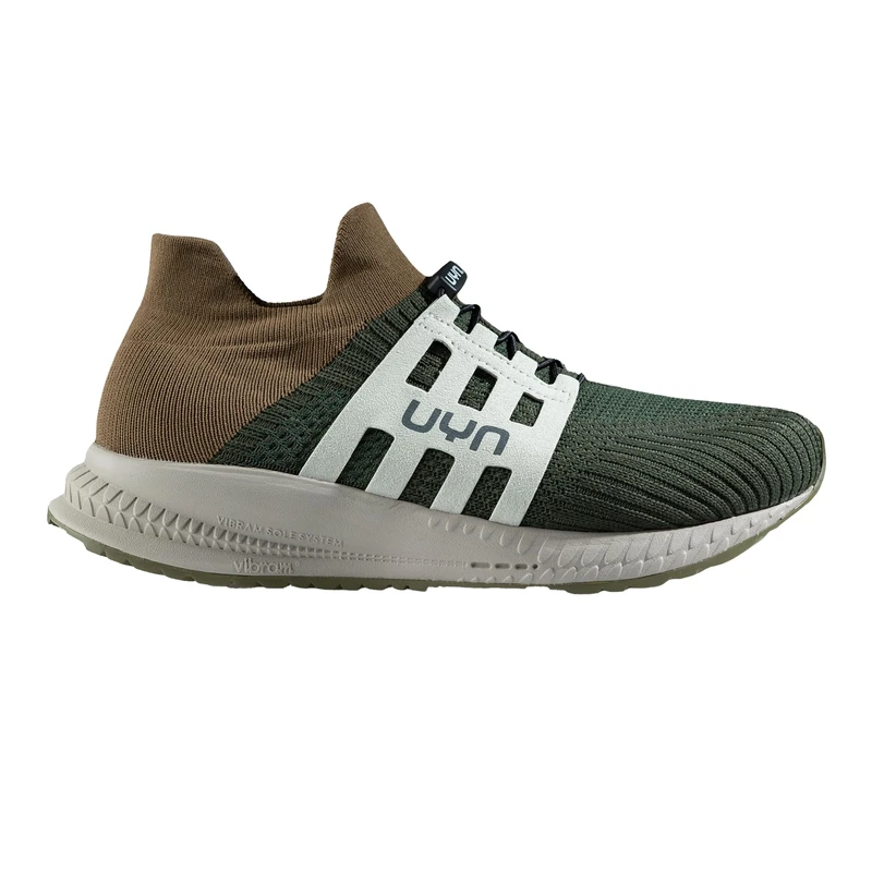 UYN Y100144 Nature Tune Vibram Sneaker Male Military/Brown UK 12