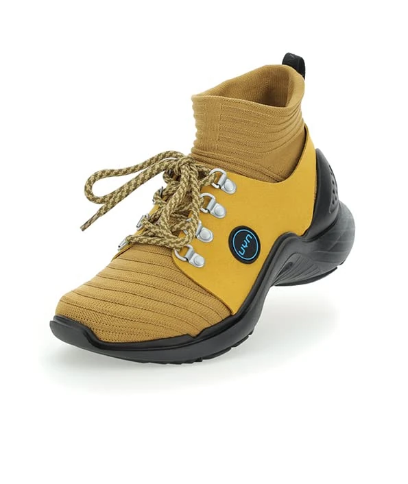 UYN Y100152 Himalaya 6000 Mid Black Sole Trekking Male Mustard UK 9.5