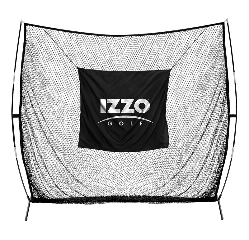IZZO Golf The Beast Titan 12ft x 10ft Golf Hitting Net - Oversized Home Range Golf Hitting Net for Your Backyard, Black