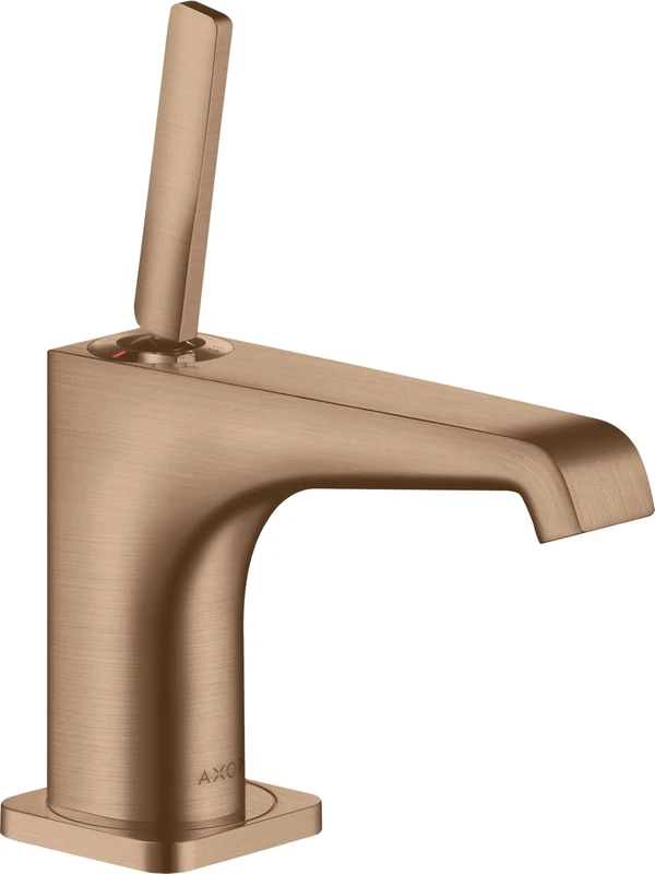 Hansgrohe Axor Citterio E Floor standing valve without drain set; color: Brushed Red Gold