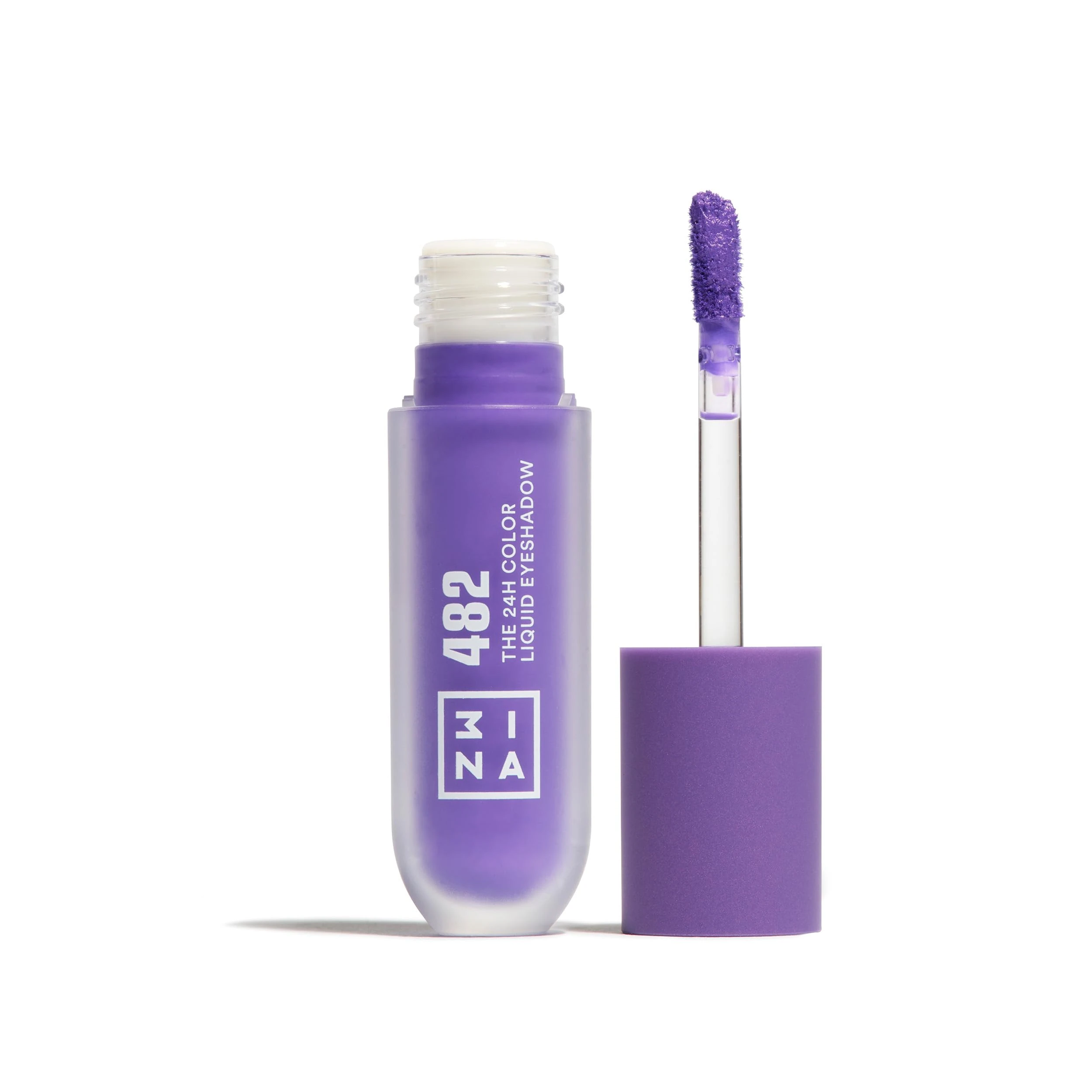 3INA MAKEUP - The 24H Color Liquid Eyeshadow 482 - Electric violet Liquid Eyeshadow - 24H Long-Wearing Waterproof Formula