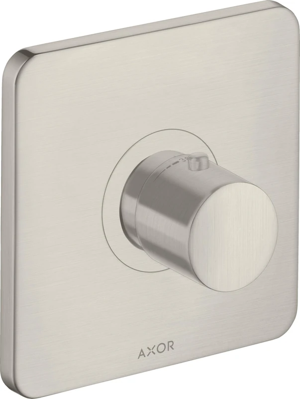 Hansgrohe Axor Citterio M Thermostat flush-mounted, Colour: Stainless Steel Optic