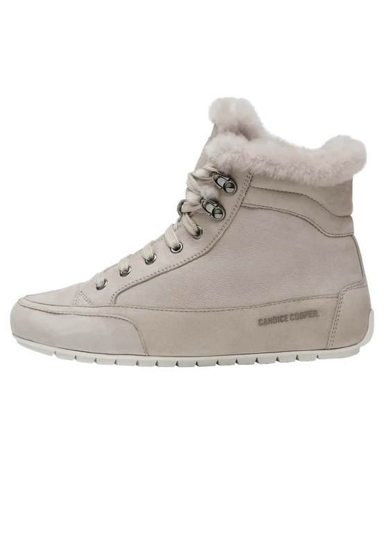 Candice Cooper Women's Vancouver Fur Oxford Flat, Nut Grey, 1.5 UK