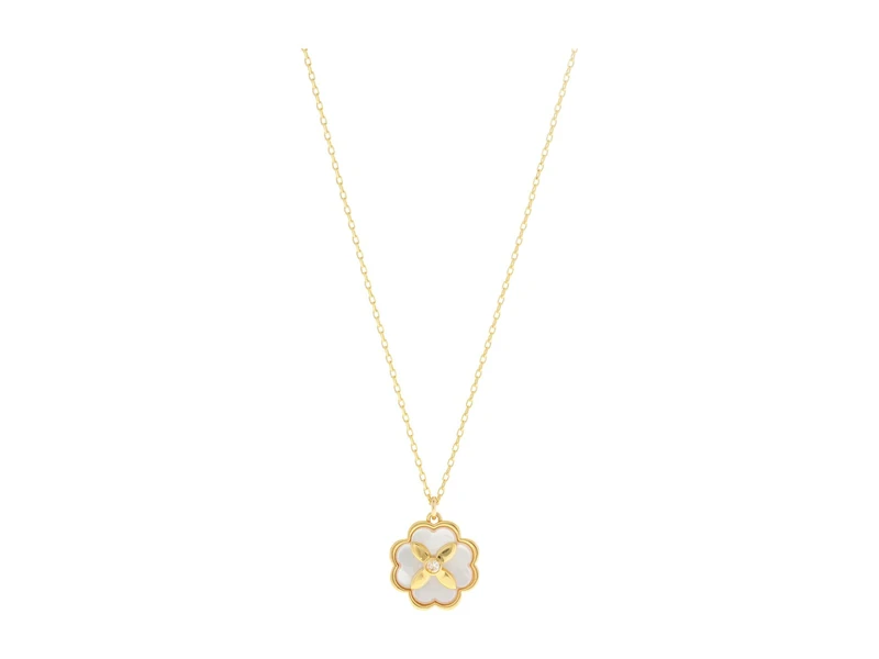 Kate Spade New York Heritage Bloom Pendant (Cream/Gold)