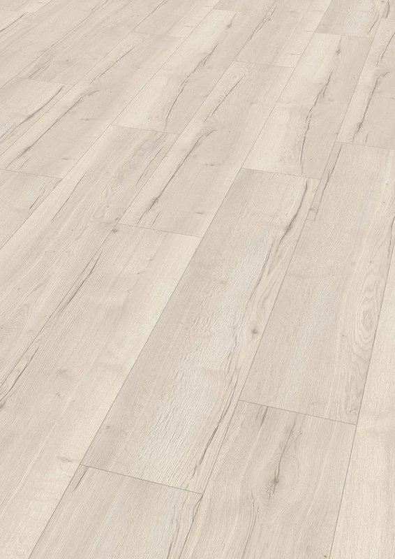Egger Design Floor GreenTec ED7003 Halifax Oak Cream (7.5 mm, 2.542 m²) Authentic Wood Look Easy Installation Thanks to Click System Robust and Durable - Image 1