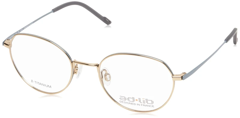 Ad Lib 3294 Glasses, Gold, 49 for Women, dorado