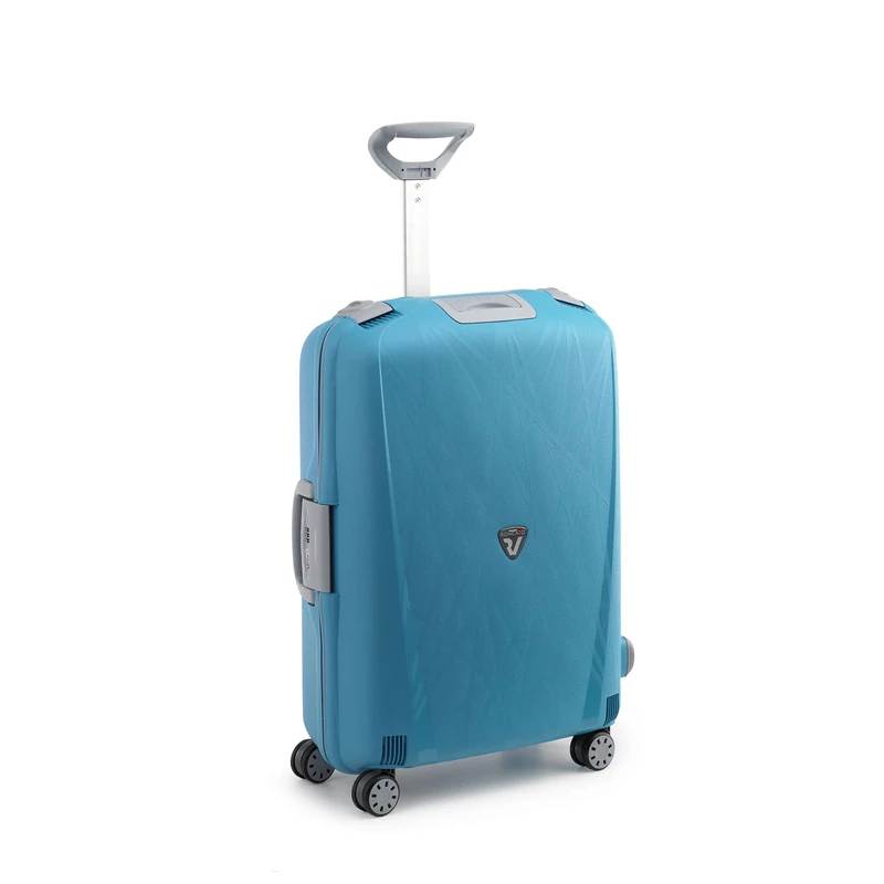RONCATO Light Trolley Medium Hard 4 Wheels with TSA Lock, Dimensions 68 x 48 x 27 cm, Weight: 3.8 kg, Emerald, Media, Hard 4 Wheel Suitcase