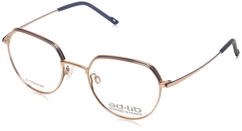 Ad Lib 3296 Glasses, Gold, 49 for Women, dorado