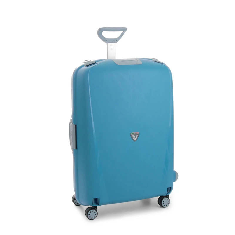 RONCATO Light Hard 4 Wheel Suitcase, Large, Emerald, Grande, Hard 4 Wheel Suitcase