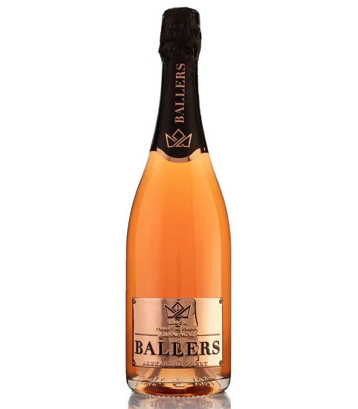 Ballers Rosé Champagne Rosé Gold Label - Vegan Friendly - 750 ml - 12.5% ABV