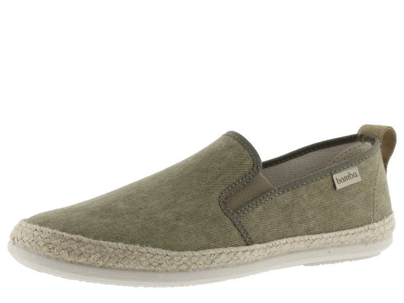 victoria Men's 5200155, André Elastic Washed, Slip-on Canvas Sneaker, Taupe, 7.5 UK - Image 1