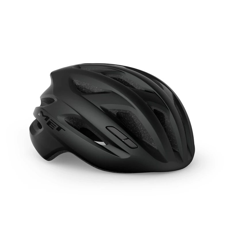 MET - Idolo Road Cycling Helmet In Matt Black Size Medium (52-59 cm)
