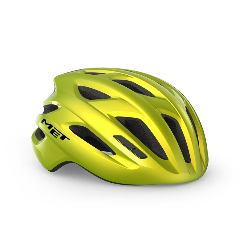 MET - Idolo MIPS Road Cycling Helmet In Lime / Yellow Metallic Size Medium (52-59 cm)