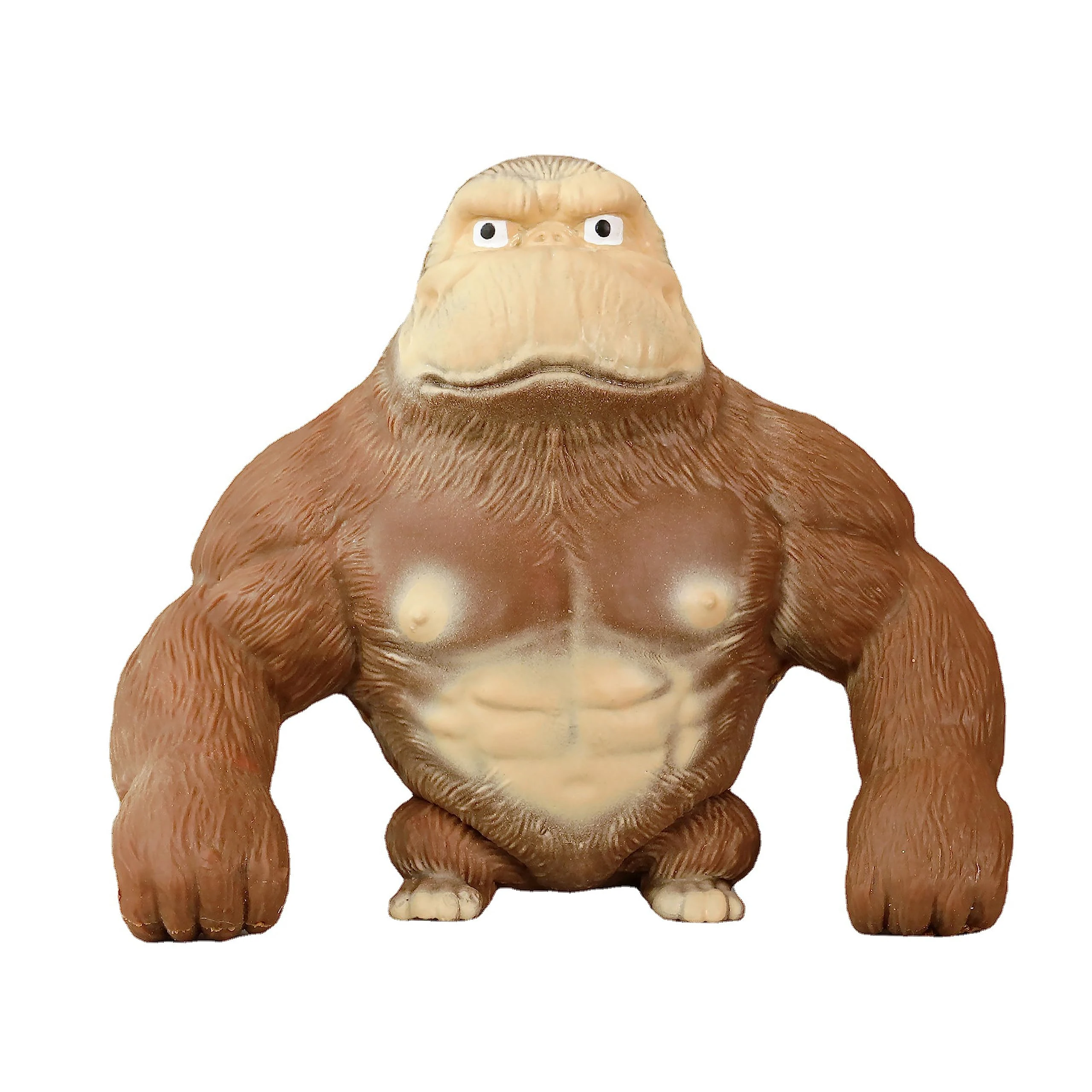 SK MISS Stretchy Gorilla Toy, Stress Relief Toys, Squeeze Orangutan Monkey Figure Toys, Decompress and Stretch Stress Gorilla for Kids Adults